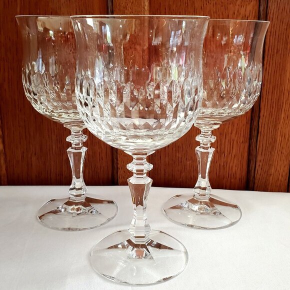 Schott Zwiesel Other - 3 Schott Zwiesel Desiree Water Goblets 7.25” crystal ice tea cocktail glasses